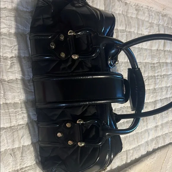 Burberry Black Quilted Shoulder Bag - Picture 8 of 8